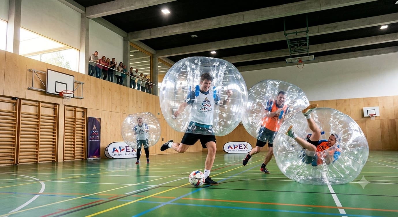 Bublé fotbal na turnaji Apex Sports Academy