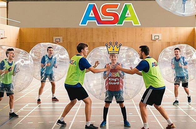 Bublé fotbal ochrana krále Apex Sports Academy